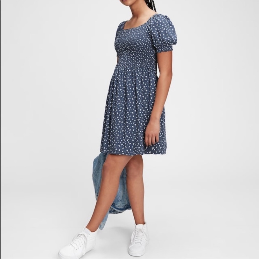 Floral Smocked Dress